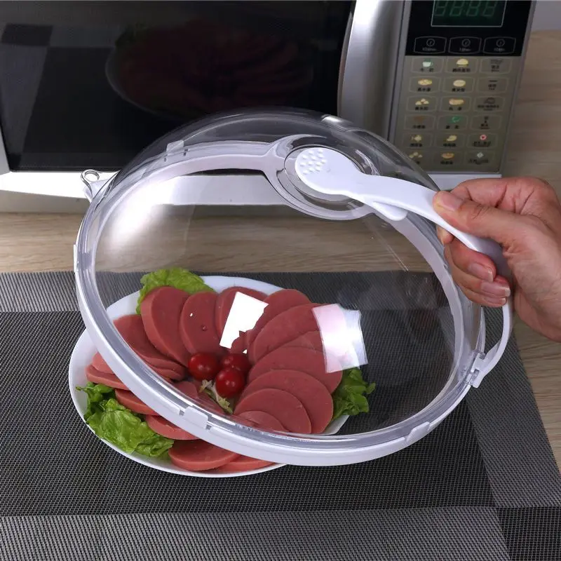 

Food ade Heat Resistant Microwave Spla Proof Lid Fren Cover Glass Hot Di Special Cover Heating Cover