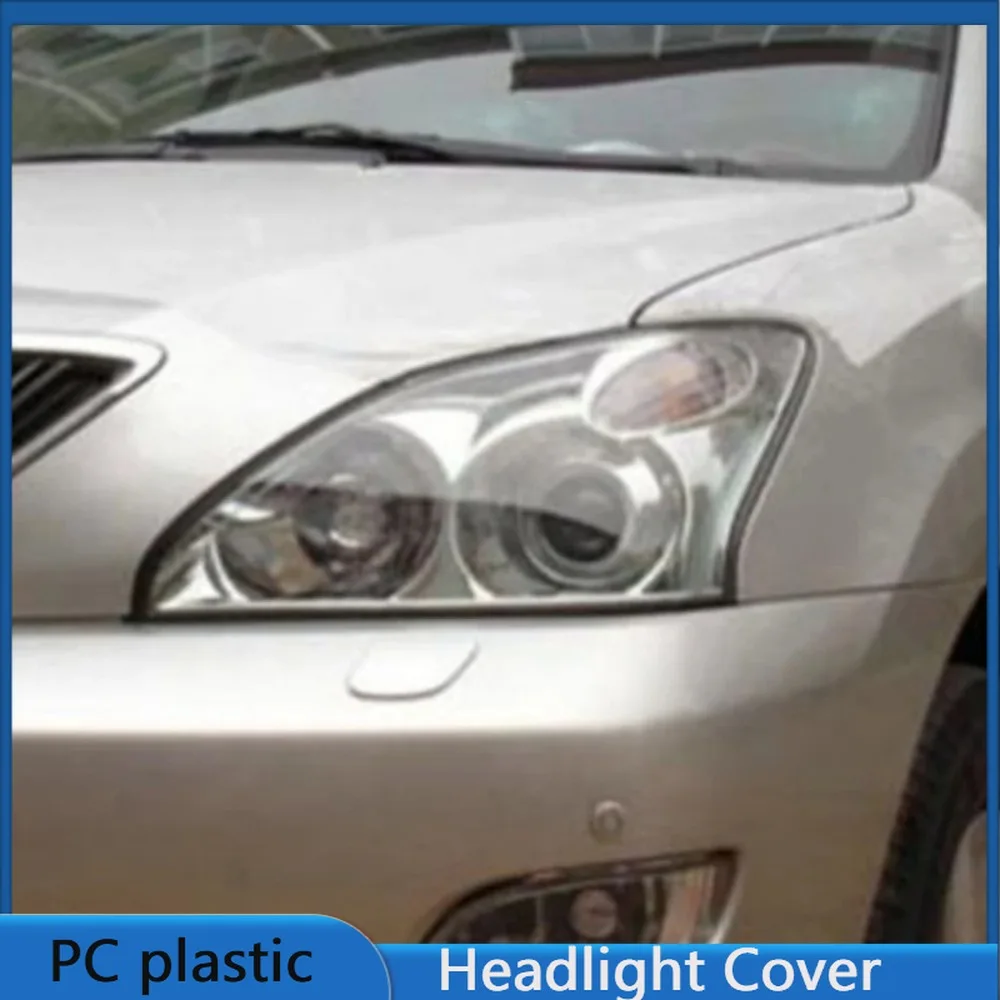 For Lexus RX RX300 RX350 RX400 2003-2008 Front Headlight Cover Transparent Lampshade Headlamp Lens Shell Body Kit Accessories