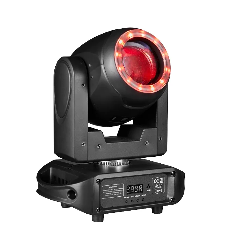 Professional Moving Head Beam Light 100W 0‑100% Dimming 0‑20Hz Strobe Pan 540° Tilt 270° Master‑Slave Auto‑run DJ Club Light