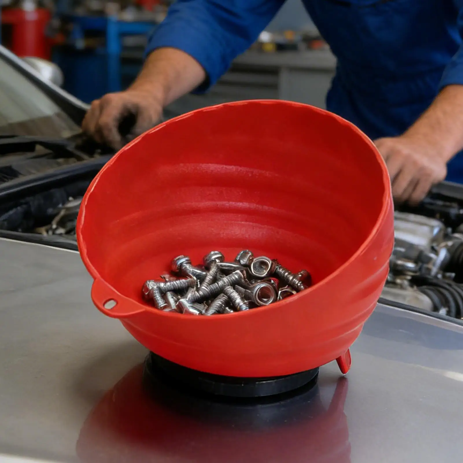 

Чаша с магнитными деталями, высокопрочные небьющиеся лотки для инструментов, чашка с магнитными гайками для гаек, болтов, общежития, магазин по ремонту дома, мастерская по гараже