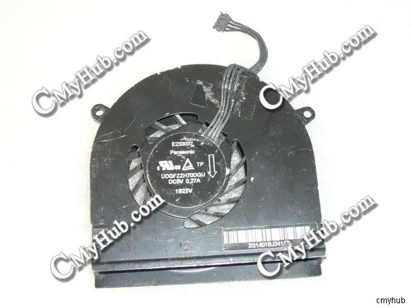 Ventilador de refrigeración para APPLE MACBOOK PRO 13 "CORE 2 DUO A1278 UDQFZZH70DQU ventilador de refrigeración