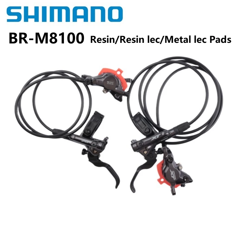 Shimano DEORE SLX M8100 M8120 Bremskolben Hydraulische Scheibenbremse Für MTB Pads Fahrrad Zubehör Harz/Harz lec/Metall lec Pads – Detail 2