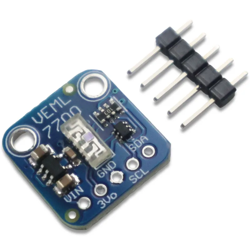 VEML7700 HighPrecision Ambient Light Sensor 0-120Klx I2C for RaspberryPi Auto Backlight Solar Monitoring Unsoldered for Arduino 