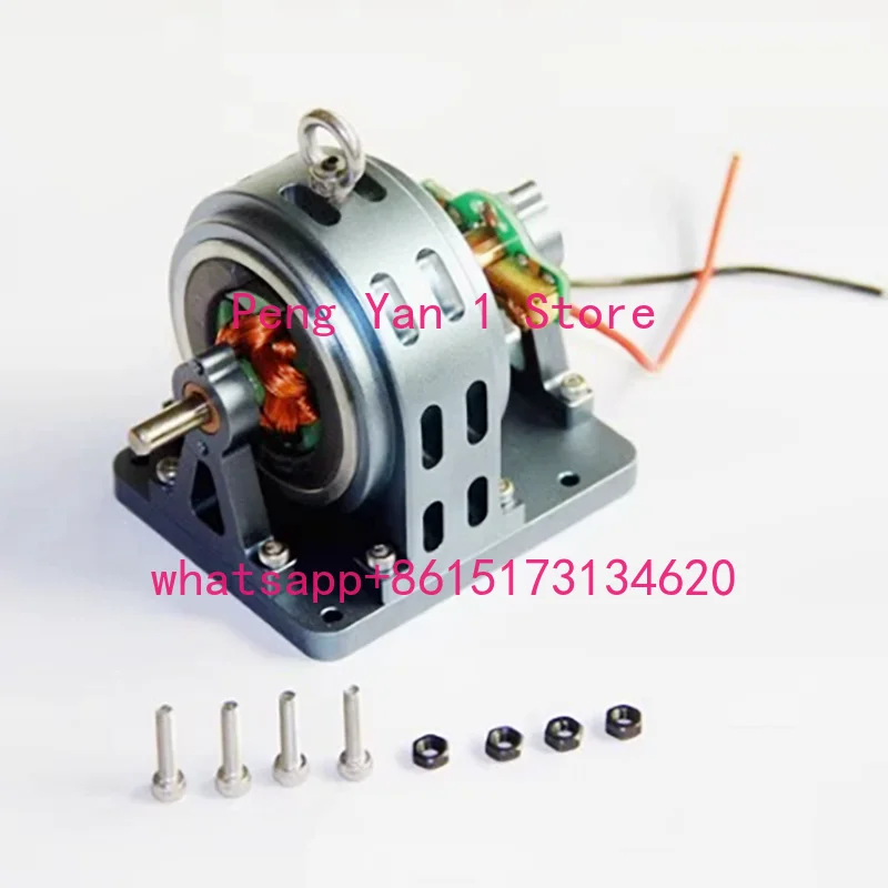 Model DIY Generator Motor Pure Copper Movement Metal Casing With Screws Teaching Model Gift High Power Generator Accessories