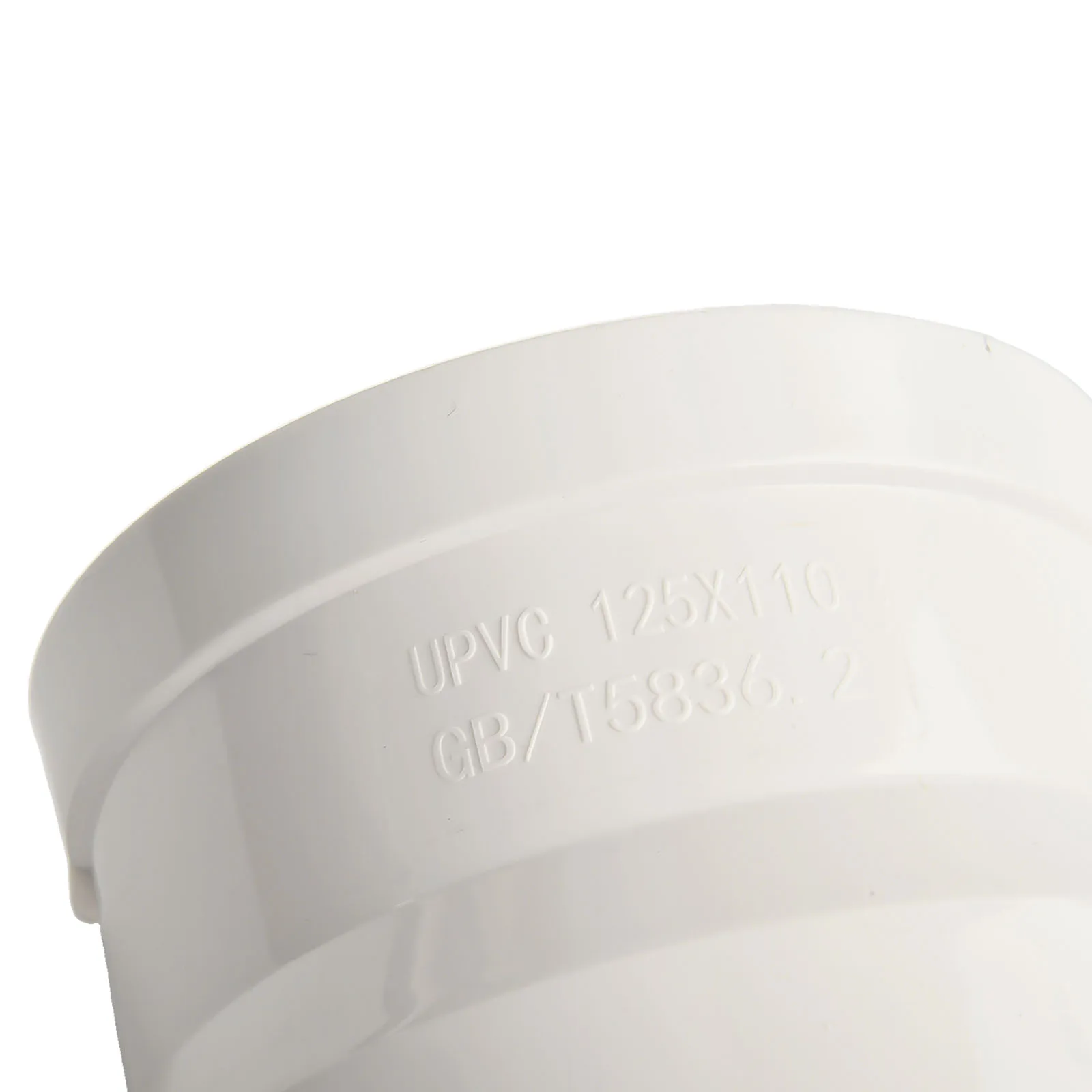 ABS Reducer Adapter for Ventilation Duct Installations with Accurate Dimensional Fit 100to75 125to110 150to110 mm