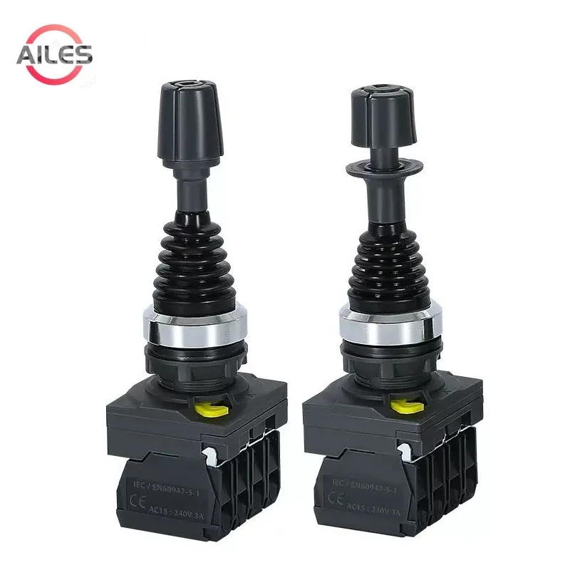 

Industrial Joystick Switch HKB-XD12CR/14CR/22CR/24CR Misoperation Prevent Spring Return Monolevver SwitchHKB-XD12TCR