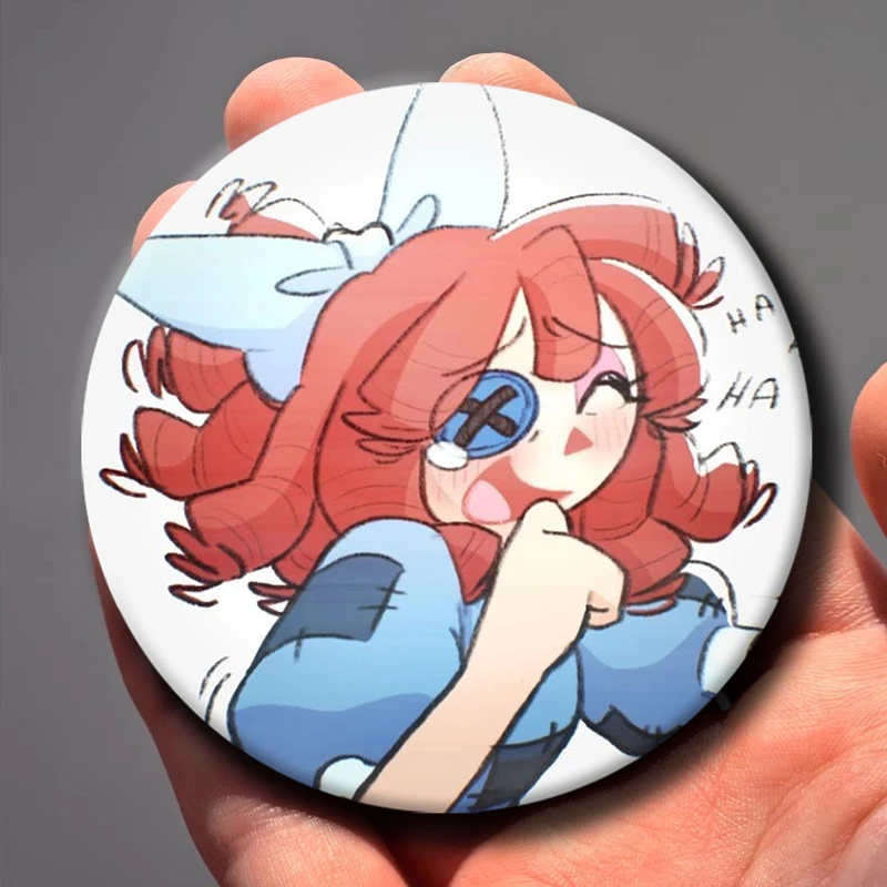 58mm 1PC R-Ragatha T-TADC Badges Button Pins Brooch Creative Funny Quotes Clothes Backpack Jewelry Gift For Kids Friends