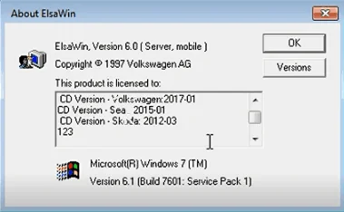 Neuester ETKA 8.6+ Elsawin 6.0 Autoreparatur Etka 8.6 Software Group Fahrzeuge Elektronischer Teilekatalog für V/W+AU//DI+SE//AT+SKO//DA – Detail 4