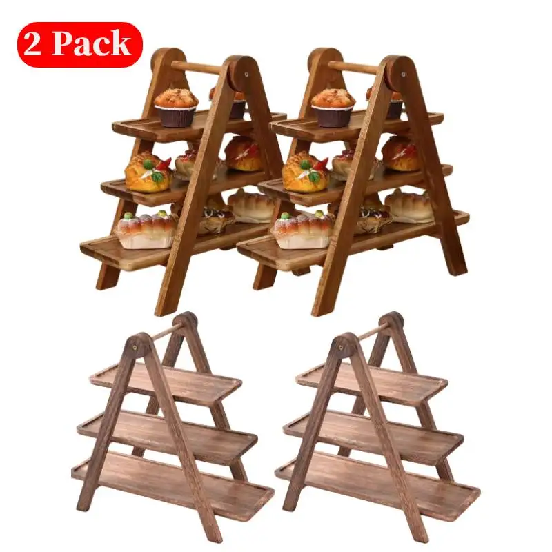 2pcs-wood-3-tier-serving-tray-three-tiered-cupcake-stand-rectangle-serving-platter-wooden-farmhouse-tiered-tray-party-tray-decor