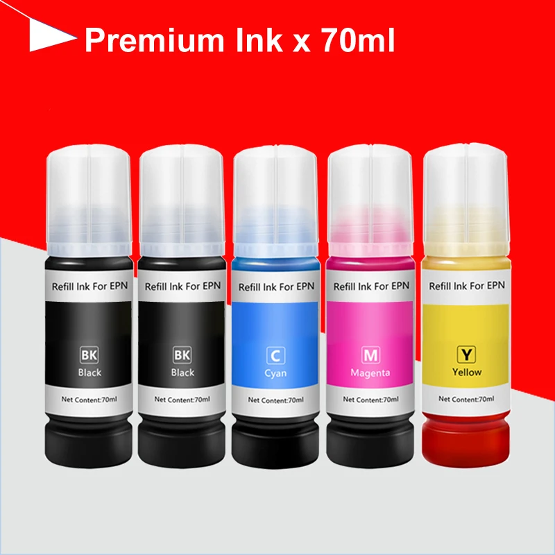 Universal Ink for Epson L3150 For EcoTank Printer L3110 L4150 L4160 ET-2750 3750 4700 4750 2720 101 102 103 104 502 544 001 003