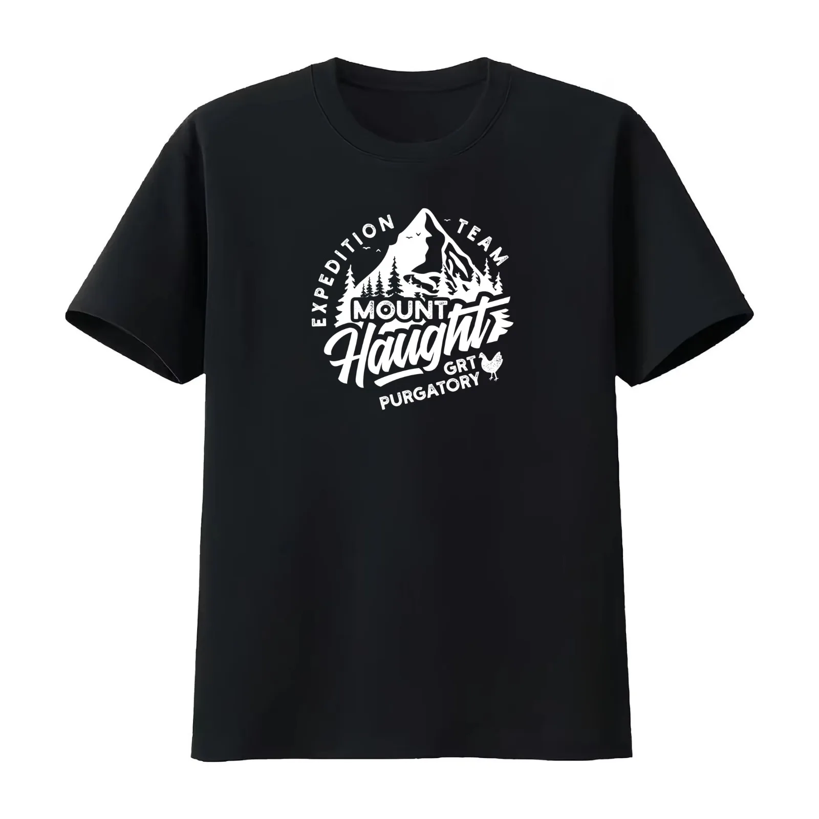 Mount Haught Expedition Team V2 - Chicken Kicker (Subtle) - Wynonna Earp T-Shirt Summer Casual Cotton Tee Unisex Men Women