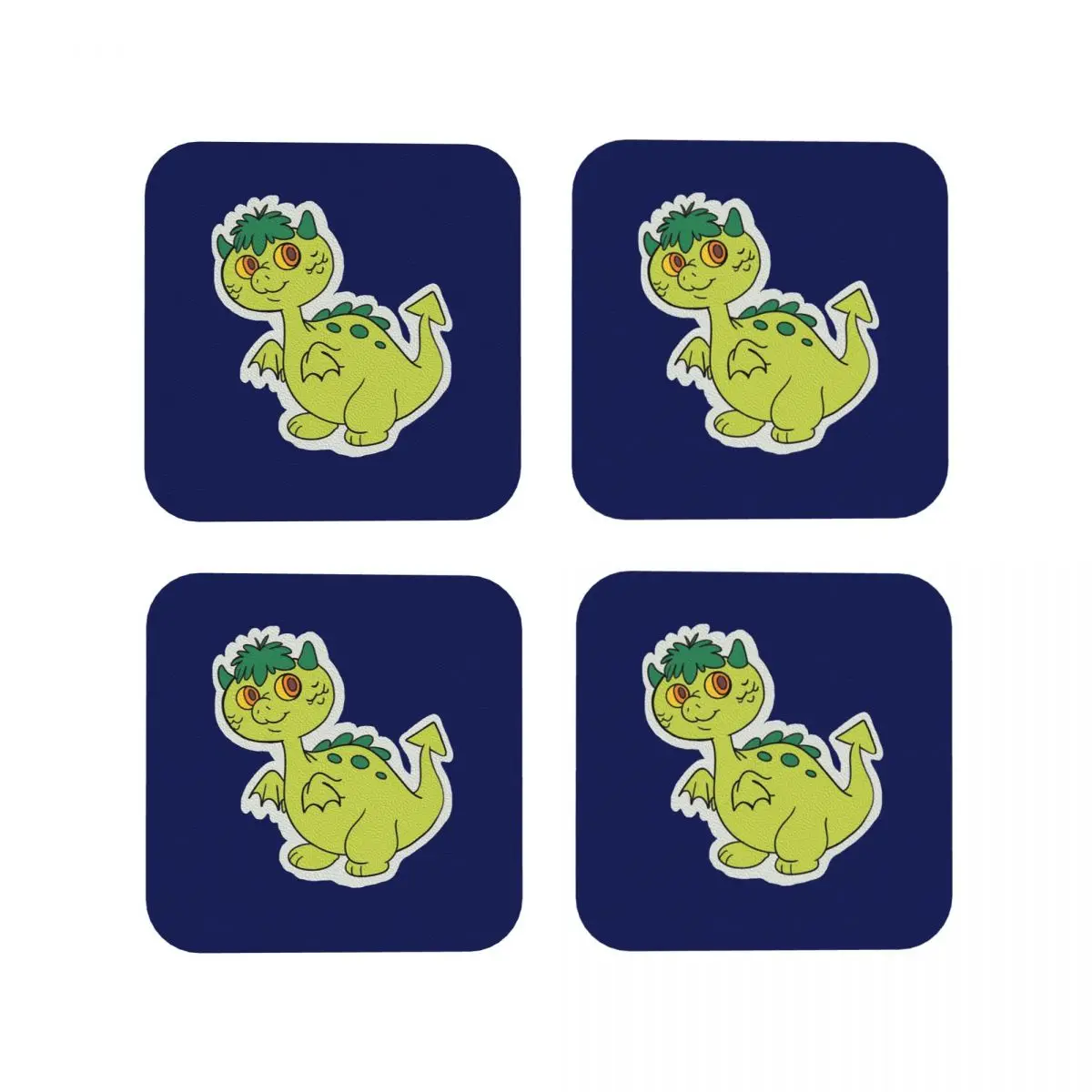 

Matches, The Grimwood Dragon Coasters Kitchen Placemats Insulation Cup Coffee Mats For Decor Home Tableware Pads Set of 4