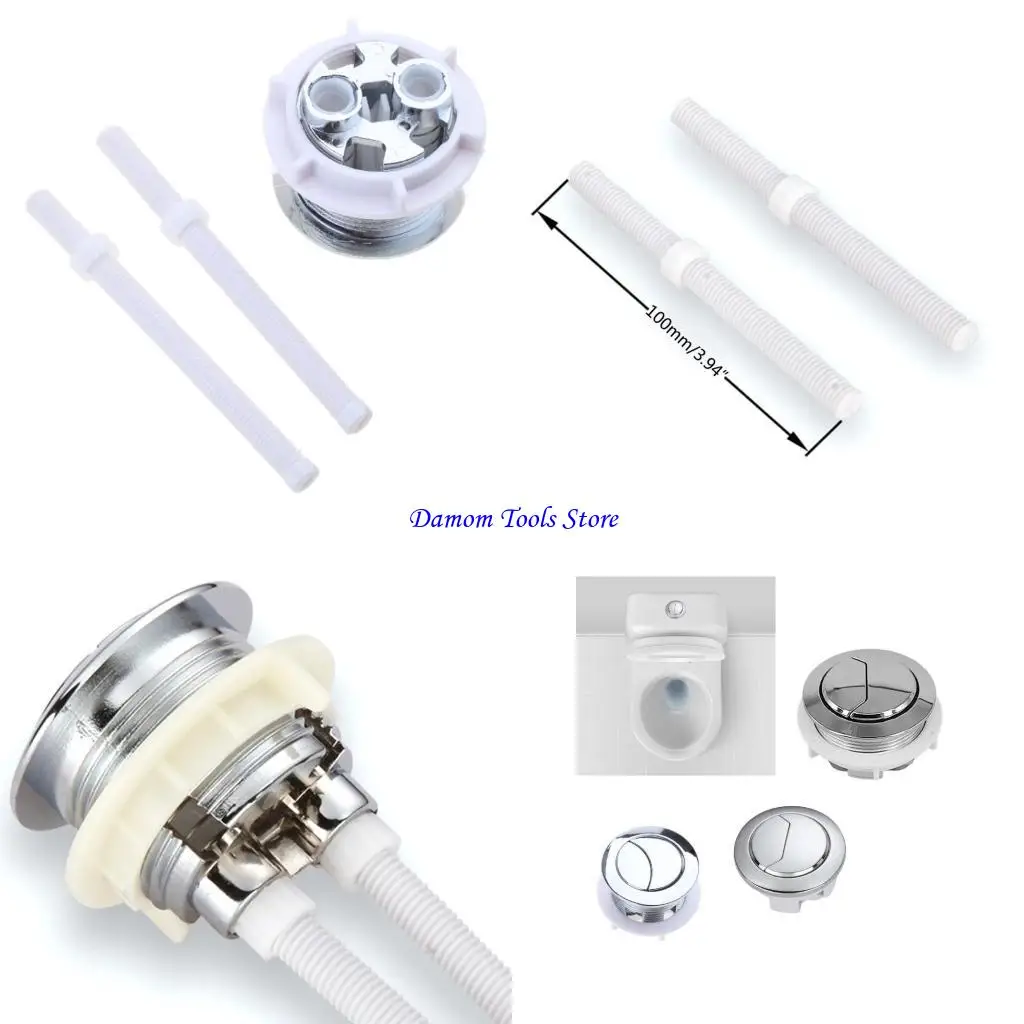 57BE Toilet Flush Button Adjustable Toilet Water Button Toilet Accessories