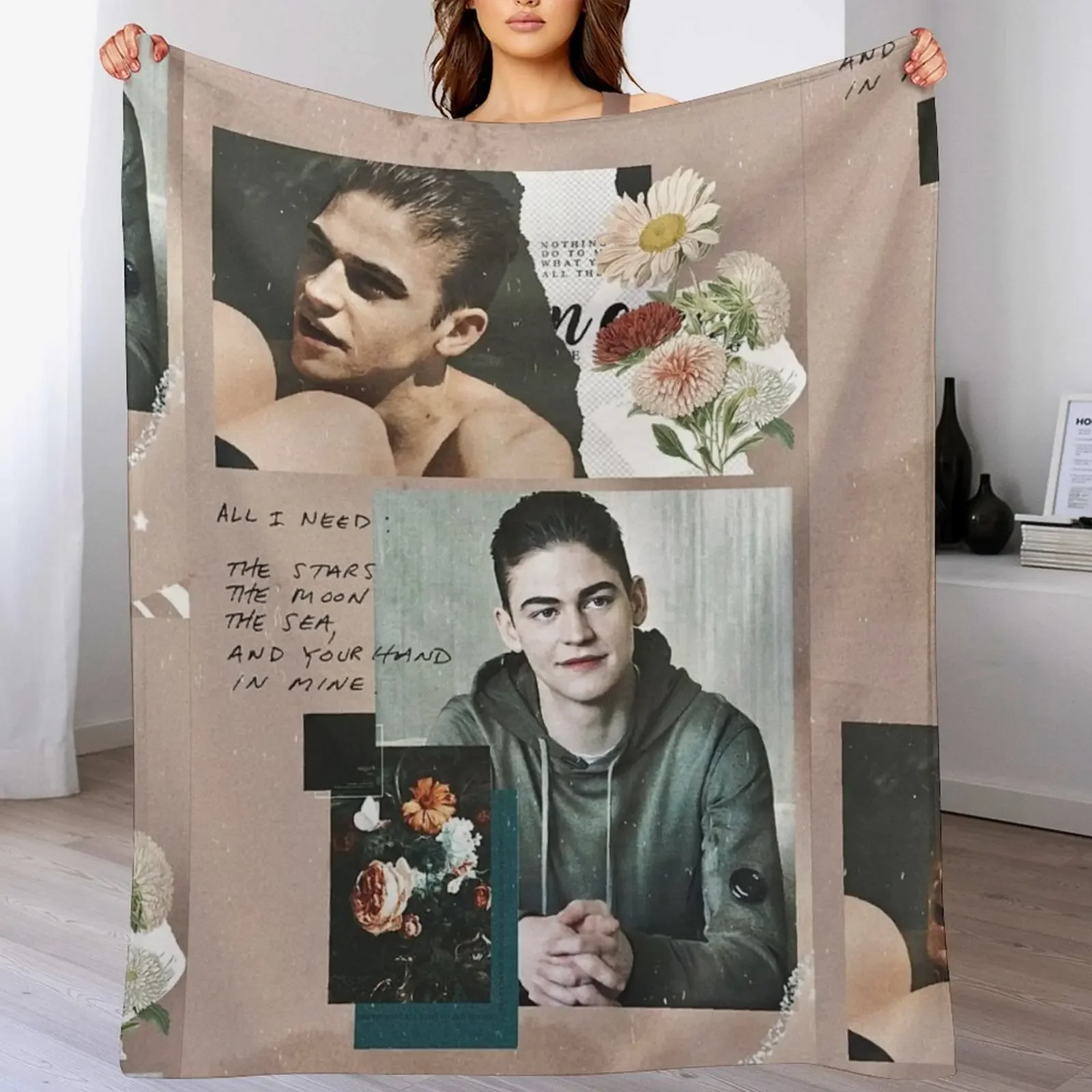 New All I need is Hero Fiennes tiffin Throw Blanket All Season Soft Lightweight Blanket for Home