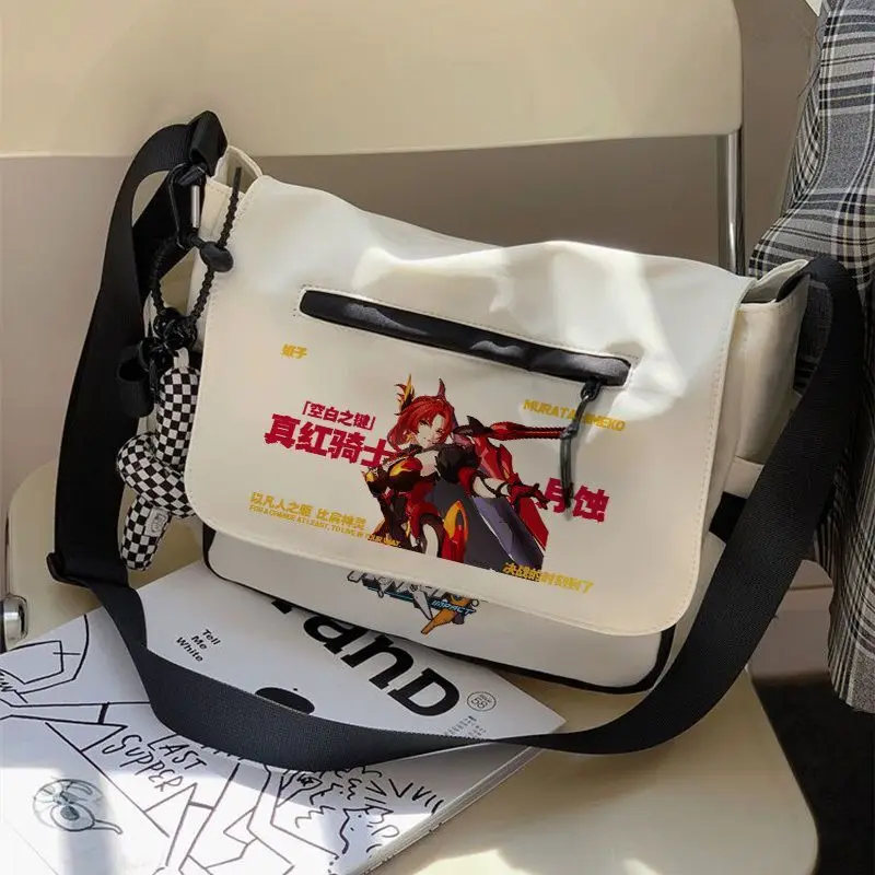 Game Honkai Impact 3 Shoulder Cute Girls Large Capacity Class Tutoring Daily Commuting Crossbody Bag High Appearance Anime