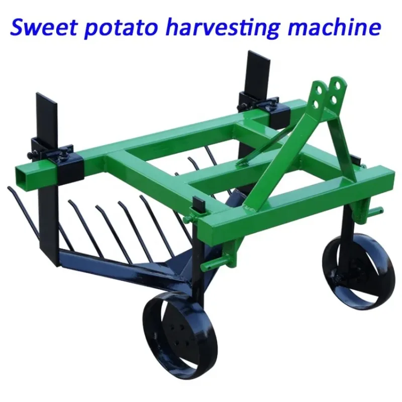 Direct Sale Farm Machinery Tractor Three Point Hitch Sweet  Potato  Plow  Durable  Heavy  Duty  Root  Crop  Harvester  Tool  Set