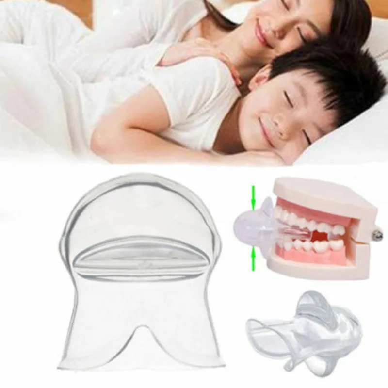 Medical Silicone Anti Snoring Tongue Anti Snore Device Apnea Aid Tongue Retainer Anti Snoring Mouthpiece Braces Snore Stopper