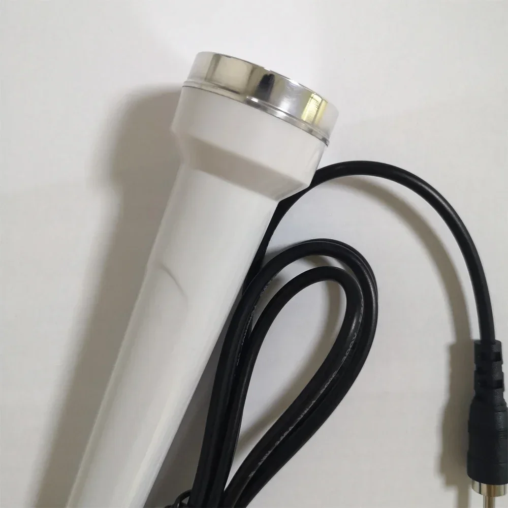 Ultrasound Probe Tip Flat Face Eye Massage Heads for 1HMz Ultrasonic Skin Beauty Instrument 628T 628A 638A Facial Accessories