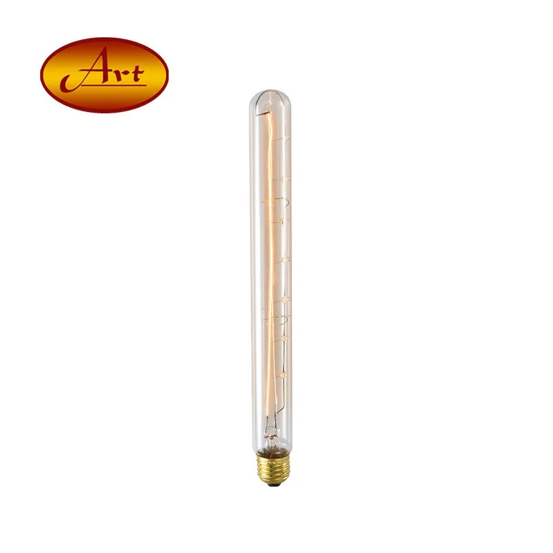 10PCS/SET T30 Edison Tungsten Bulb Dimming LED E27 40W  220V Warm Yellow Lighting Retro Nostalgic Flute Decorative Light