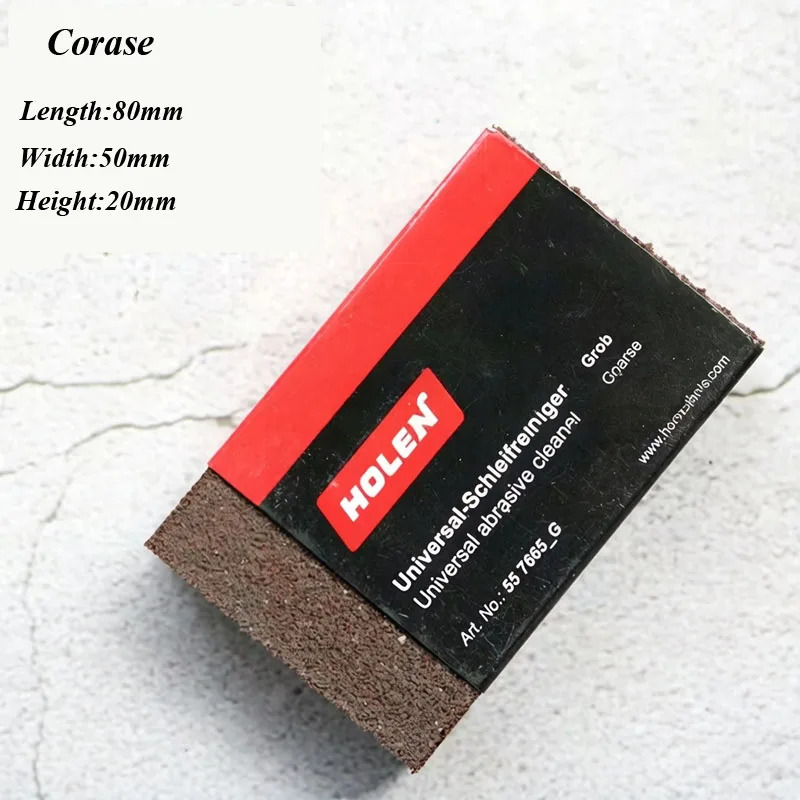 Germany HOLEX universal abrasive cleaner block for metal surface polishing Scratch repair and rust removal Soft oilstone eraser