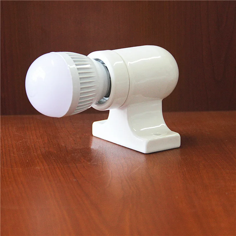 High Frequency Ceramic Lamp Holder High-power Probe Lamp Holder E27 Copper Socket Lighting Accessory