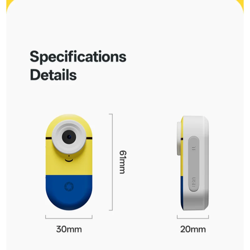 กล้องแม่เหล็กมุมกว้าง 2.7K HD - กล้องพกพากันน้ำสำหรับบันทึกภาพสัตว์เลี้ยง ขี่มอเตอร์ไซค์ และกีฬากลางแจ้ง