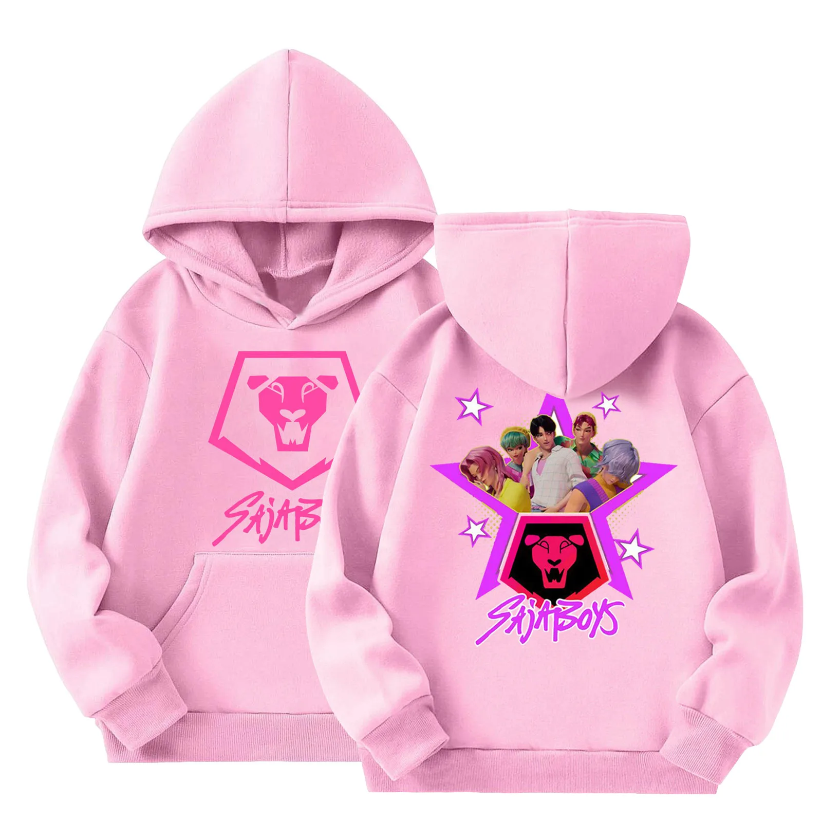 

Cool Logo Merch Hoodie Girls Boys Athletic Sweatshirt Long Sleeve Casual Pullover No Drawstring Hoodies Sudadera Kpop NiñA