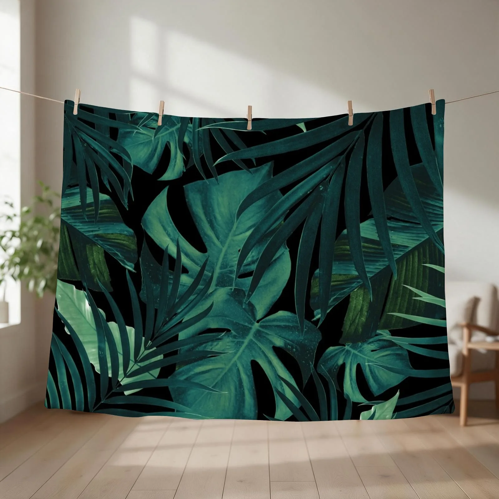 Old Azores Islands Map (1690) Vintage Portuguese Isles Atlas Throw Blanket Flannels Soft Big Hairy for winter Blankets