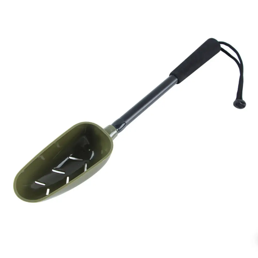 For Selco Carp Fishing Bait Spoon Deepened Plastic Scoop With Drain Holes Boilies Throwing Shovel Durable Groundbait Tackle Tool