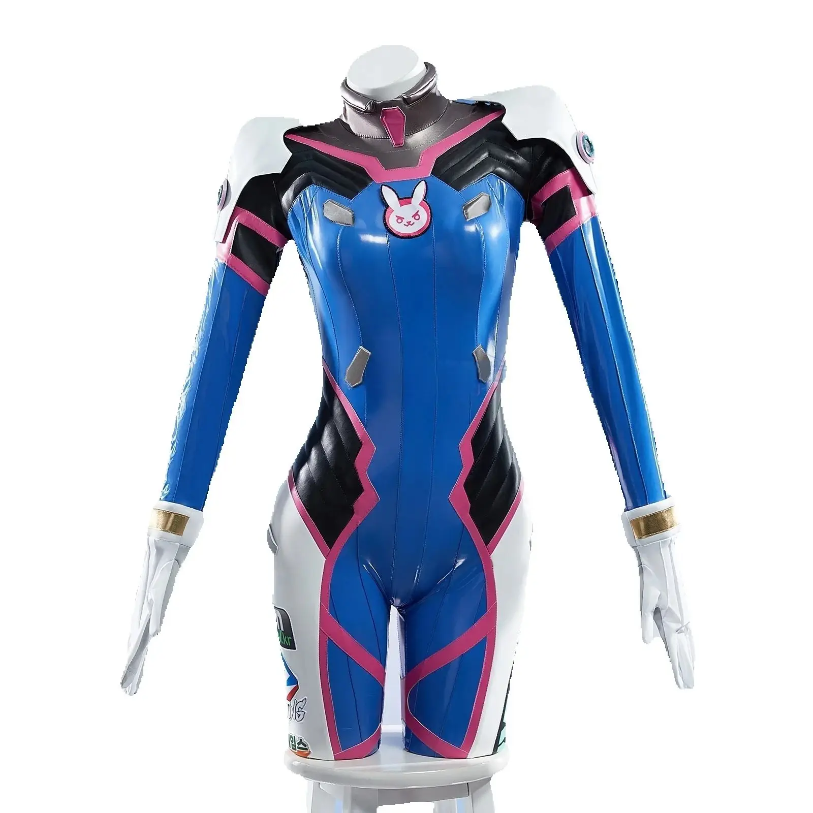 Illusional O W dva Cosplay Kostüm Frauen dva Overall klassische Haut Song Hana Spiel Halloween Kostüme eng anliegende Kleidung