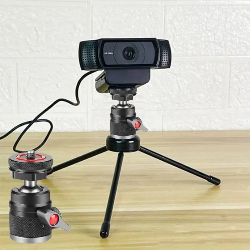 M5TD 360Degree Rotating Mini BallHead Camera Mount Adapter For Level And Vertical On Tripods Photography Equipment