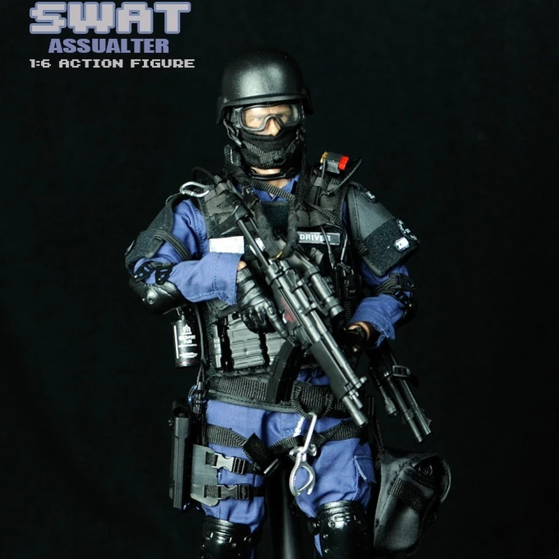 1/6 Kadhobby Technologia Symulacji Militarna Figurka Ruchoma Z Ruchomymi Stawami Figurki Akcji Żołnierz Swat Model Zestaw Ozdoba Zabawki dla Chłopców Prezenty