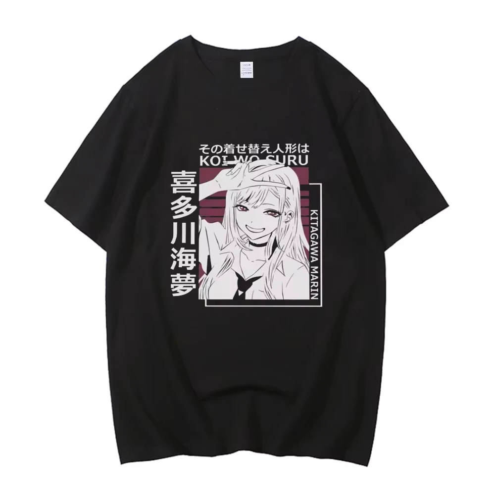 My Dress Up Darling T shirt Game The Binding Isaac T-shirt Oversized Unisex Y2k Short Sleeves Classic Streetwear high quality