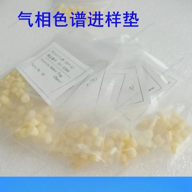 FOR T-type Injection Pad GC2010/2014 Universal Gas Chromatography 7 * 5mm Silicone Pad Replacement 201-35584