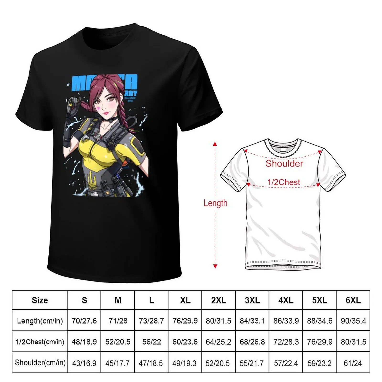 Manta Ray Bulletproof T-Shirt Comfortable Work Wear Tee