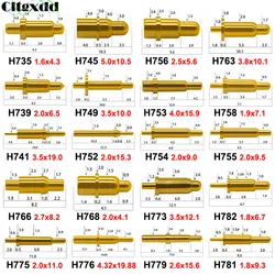 Cltgxdd 1/5/10 Pieces 1A 1.5A 2A 20A Heavy Current Pogo Pin Connector Pogopin Battery Spring Loaded Contact Test Prob
