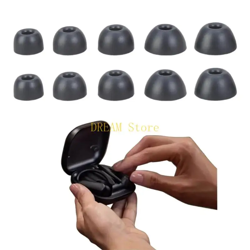 5PAIR SILICONE SILICONE أذن سماعات أذن أذن أذن تغطية الأذن لـ PRO2 سماعة رأس أذن أفضل بيع