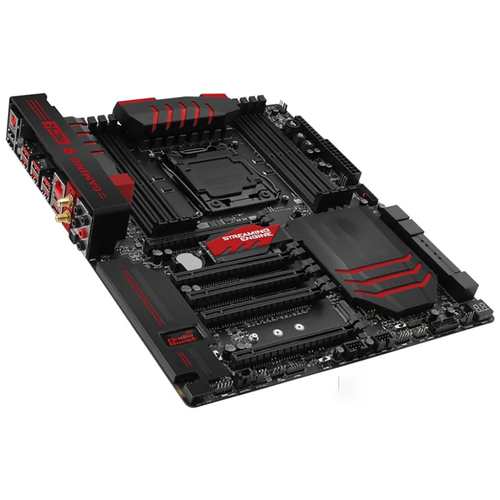 Imagem -04 - Desktop Motherboard X99a Gaming Funciona Perfeitamente E-atx Lga2011-v3 Ddr4 128g Sata3 M.2 Usb 3.0 3.1 Alta Qualidade pc