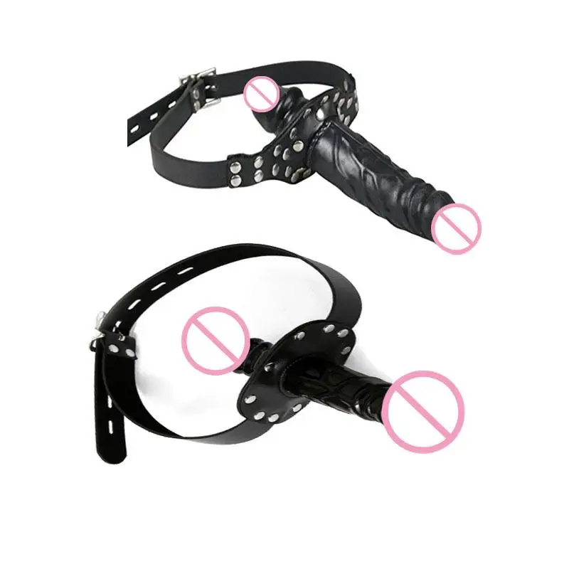 【LM】BDSM Mordaza de bola de doble cabezal para boca, juguete sexual de bondage, dildo, juguetes para adultos para hombres y mujeres