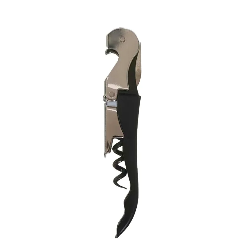 Stainless Steel Wine Bottle Opener, All-in-One Corkscrew for Red Wine & Beer