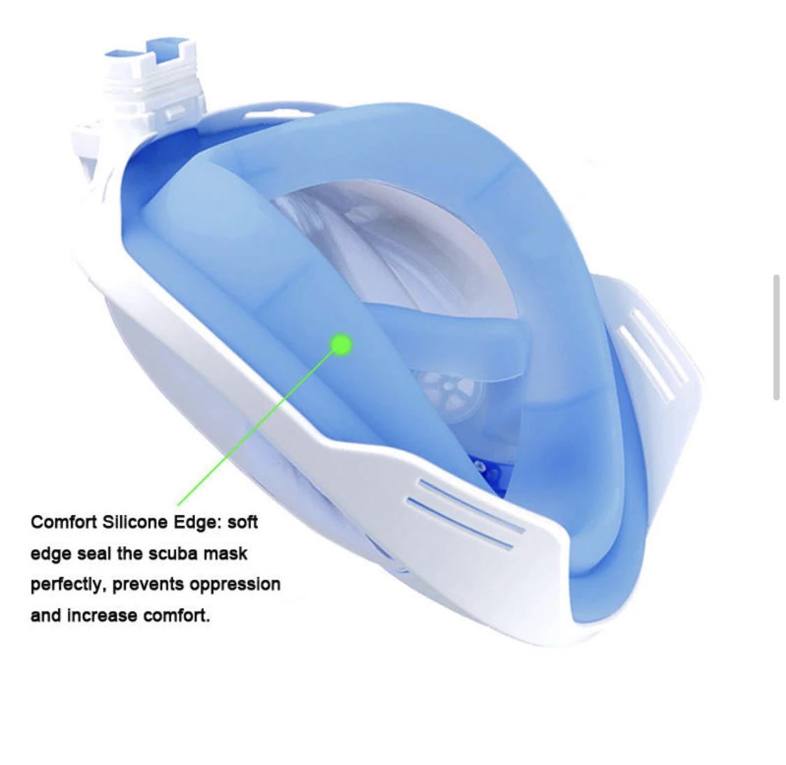 NEW UV Anti Fog Diving Full Face Mask Plating Underwater Glasses Wide Scuba Snorkeling Adults Scuba Spearfishing DIve Equipment view 3