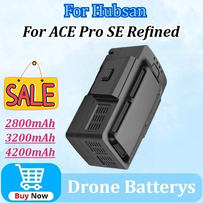 

16.8V 2800/3200/4200mAh Li-Poly Battery for Hubsan ACE Pro Refined 3-Axis Gimbal Professional 4K Camera FPV RC Drone Spare Parts