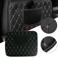 Car Seat Back Protector Cover Children Kids Anti Mud Dirt Auto Seat Cover Anti Kick Mat Pad Seat Cover  Car Storage Bags