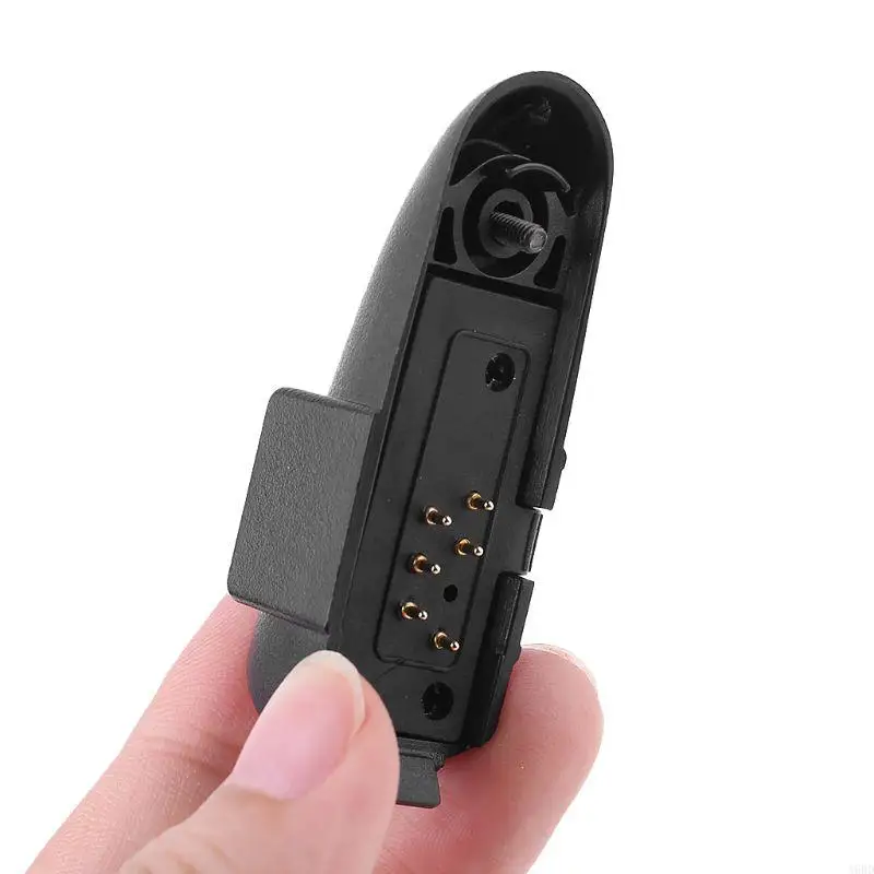 

A9BD For BF-9700 BF-A58 BF-UV9R 2Pin Walkie Talkie Headset Adapter Connector