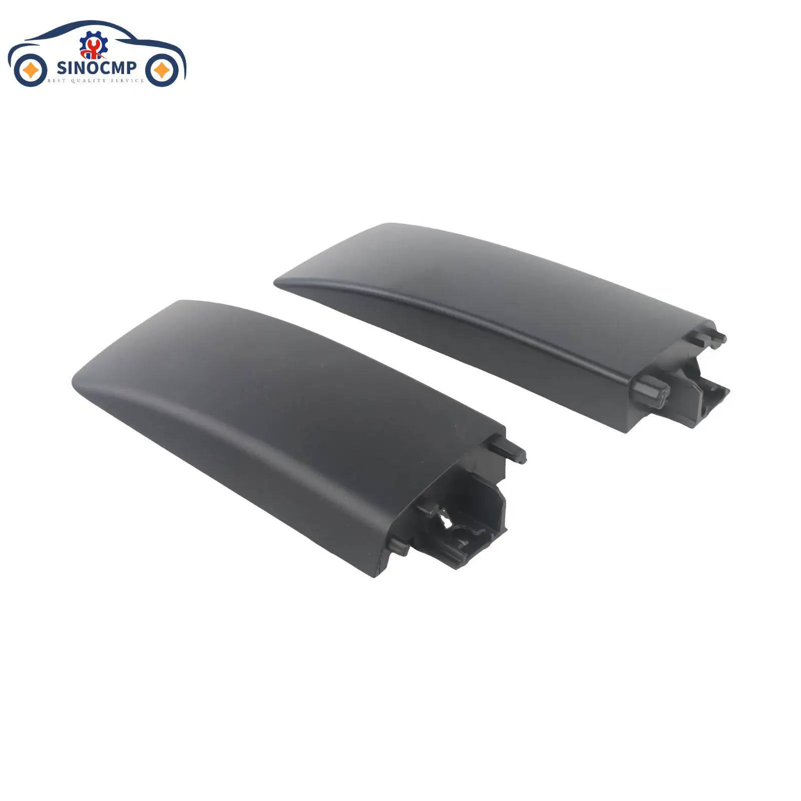 

78216-65J10-5PK 78226-65J10-5PK SINOCMP 2PCS L&R Car Roof Rack Rail Rear End Cap For Suzuki Grand Vitara 2006-2015 Black