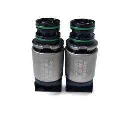 2Pcs A6GF1 A6MF1 Automatic Transmission Solenoid 46313-3B030 Shift A B Short Body Black Cap For Hyundai 463133B030