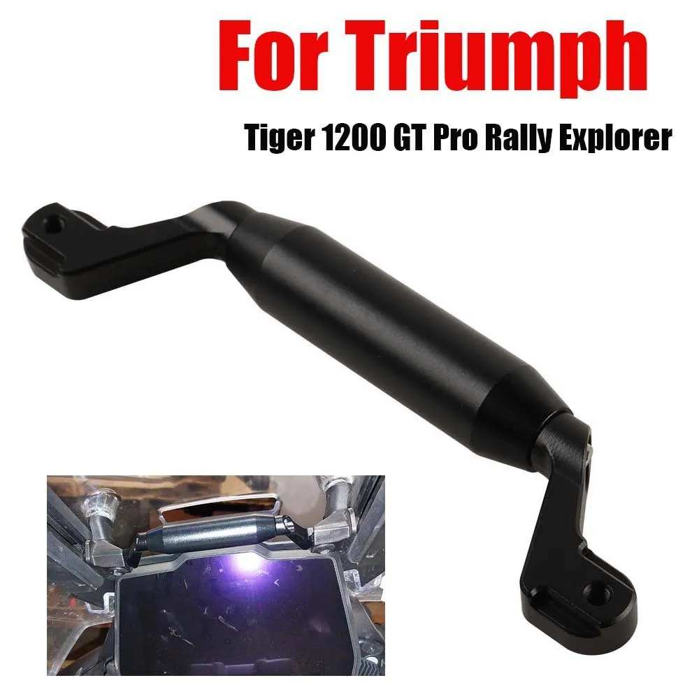 For Tiger 1200 GT Pro Rally Explorer 2022 - 2025 Motorcycle Smartphone Holder Stand Support GPS Navigation Extension Rod