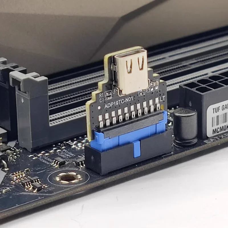 

Новый высокоскоростной адаптер mini USB3.0/3.2 19P/20P IDC к гнездовому порта TYPE-C с внутренним шифрованием U-образным экраном для собаки