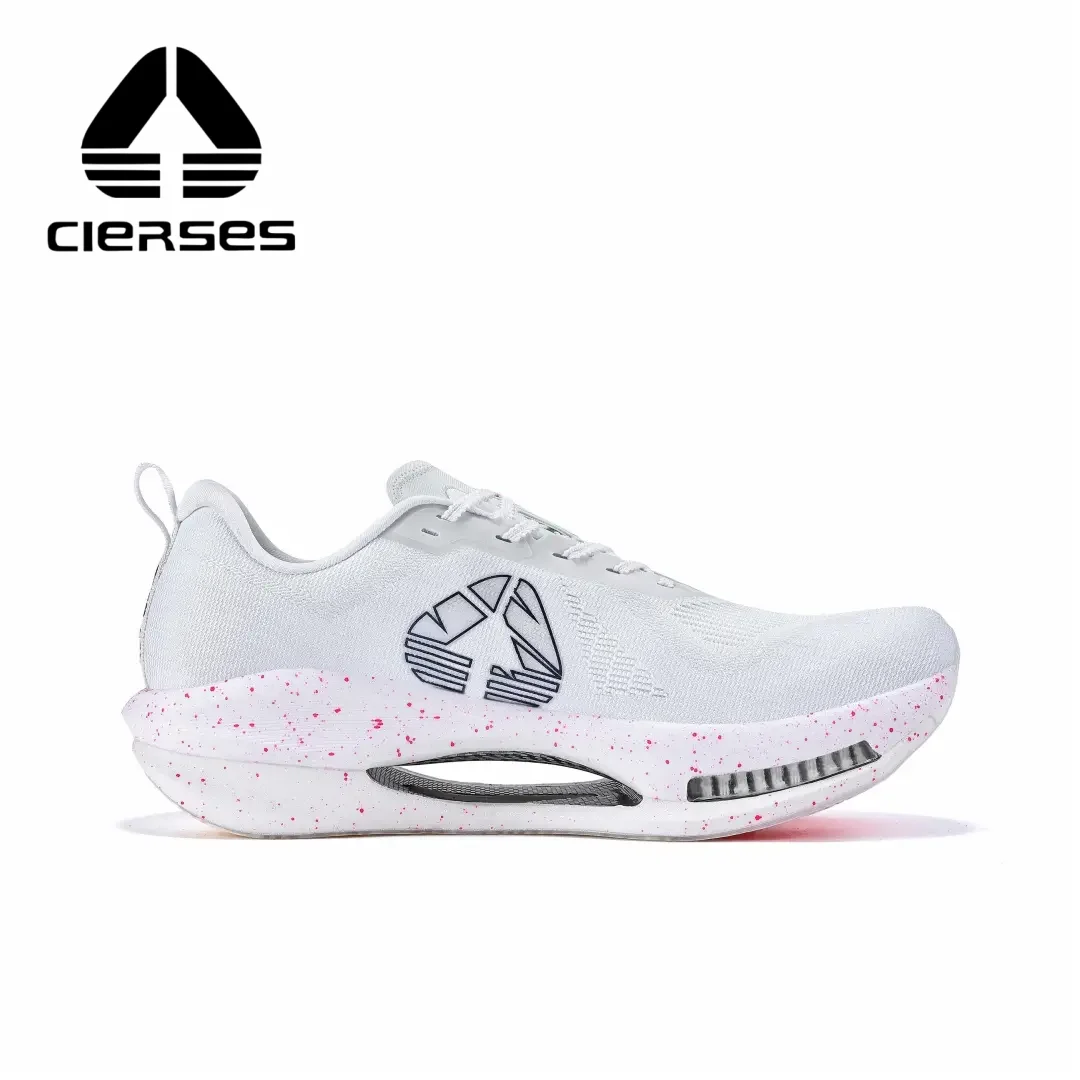 CLERSES C+N Dual Density Supercritical Track and Field\ Air Cushion Sneakers Full Palm Carbon Plate Marathon Running Shoes 2445