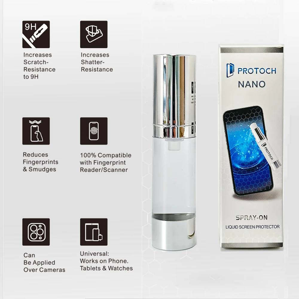 

Invisible Nano Liquid Screen Protector for iPhone 11 12 13 14 15 16 Pro Max Plus Liquid Glass Protective for SAMSUNG XIAOMI